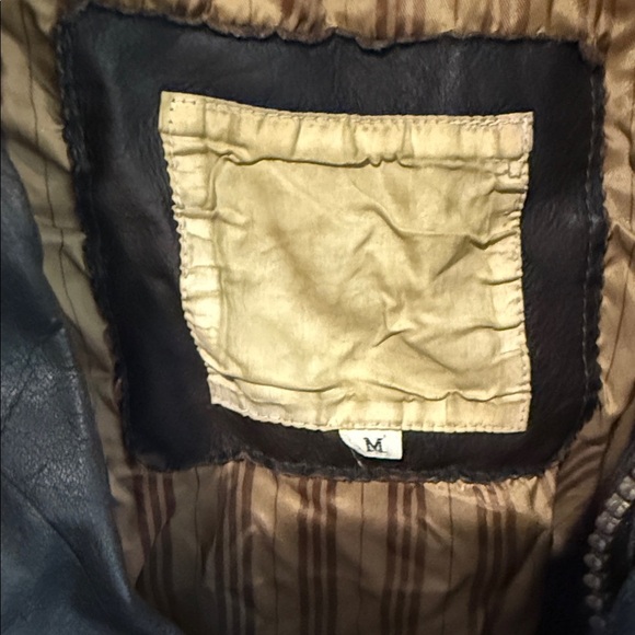 VINTAGE Men or ALL Classic Black Military Jacket size M - Picture 2 of 12